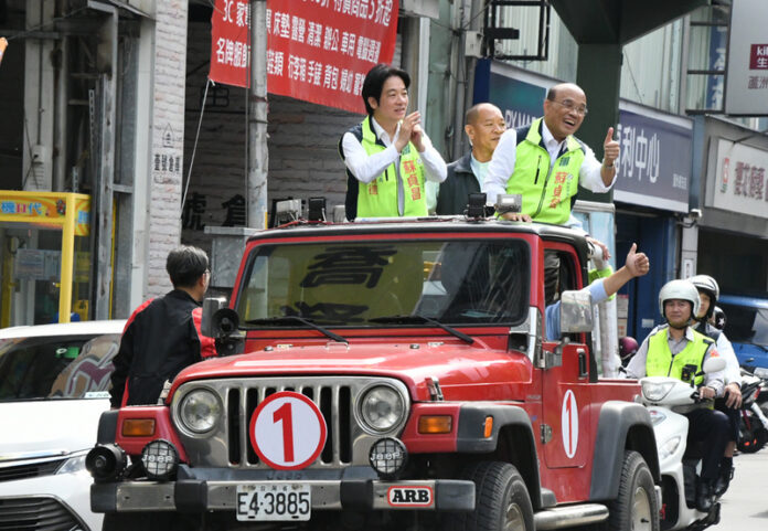Wiiliam Lai y Su Tseng-chang